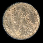 1886 Great Britain 1/2 Penny